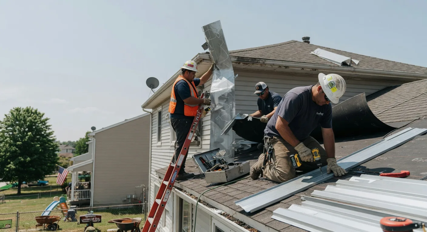 Metal Roofing Installation in Brooklyn, MS near me